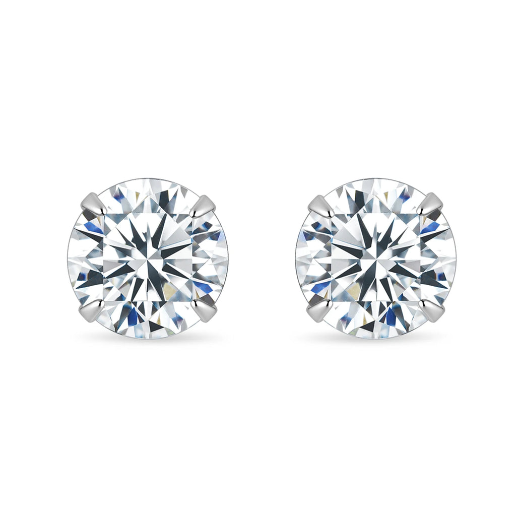 OIYIY 0.1-2ct Moissanite Earrings for Women Man 925 Sterling Silver Stud Earrings GRA Certified Lab Grown Diamond Wedding Gift